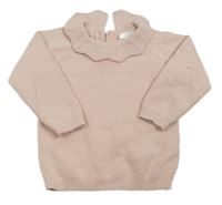 Ružový sveter s golierikom Primark