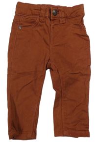 Hnedé plátenné nohavice Dopodopo