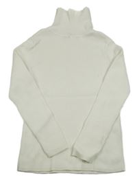 Smotanový rebrovaný svetrový rolák George