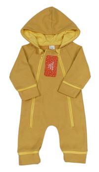 Nové - Horčicová kombinéza s kapucňou PatPat