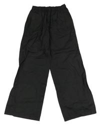 Čierne šušťákové nepromokavé nohavice Pocopiano