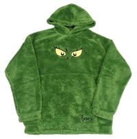Zelená chlpatá mikina s Grinchem a kapucňou H&M