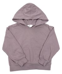 Levandulová mikina s kapucňou H&M