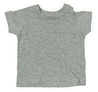 Sivé melírované tričko Matalan