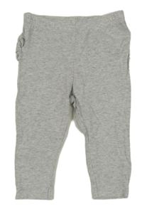 Sivé melírované legíny s volánikmi Primark