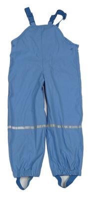 Modré nepromokavé laclové kalhoty Lupilu