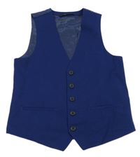 Tmavomodrá spoločenská vesta George