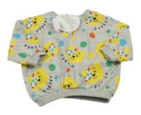 Nové - šedá mikina s Pudsey George