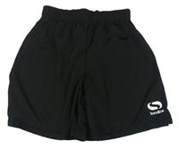 Čierne športové kraťasy s logom Sondico