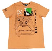 Oranžové tričko s ovladačem - X-Box zn. George