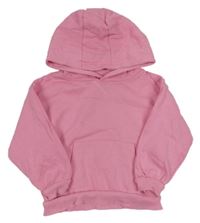 Ružová mikina s kapucňou Primark
