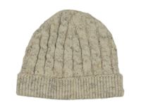 Béžová melírovaná pletená čepice Esprit