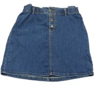 Tmavomodrá rifľová sukňa Name it