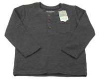 Nové - Tmavošedé triko Primark