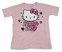Ružové tričko s Hello Kitty