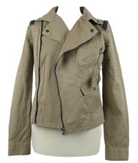 Dámský béžový plátěný crop křivák Object 