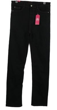 Nové - Dámské černé straight rifle 