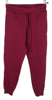 Dámské purpurové cuff tepláky Janina 