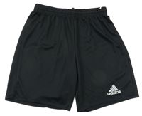Čierne športové funkčné kraťasy Adidas