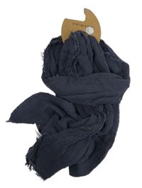 Nové - Dámská modrošedá mušelínová šála Primark