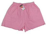 Nové - Růžové kraťasy s kapsami Primark