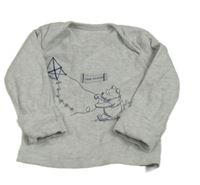 Sivé tričko s Púem zn. Disney