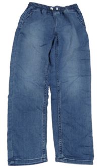 Modré jogger rifle H&M