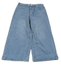 Světlemodré wide leg rifle 