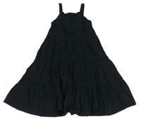 Čierne plátenné šaty zn. H&M