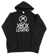 Černá mikina X-box s kapucňou zn. Awdis