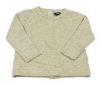 Béžový vzorovaný sveter Kiabi