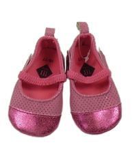 Nové - Růžové koženkové capáčky Tex vel. 17