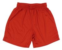 Červené športové kraťasy