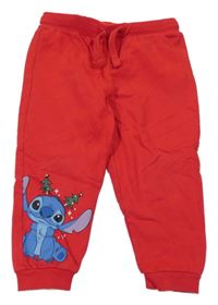 Červené tepláky se Stitchem Disney