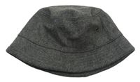 Tmavošedý vlněný klobouk St. Bernard