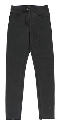 Tmavosivé skinny rifle s kamienkami George