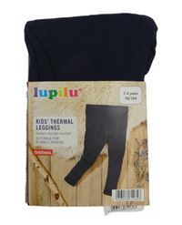 Nové - tmavomodré teplákové thermo legíny lupilu