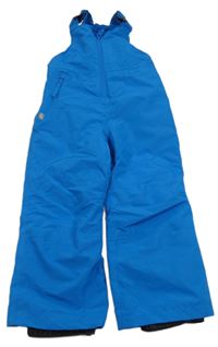 Nové - modré šusťákové zimní oteplovačky lupilu