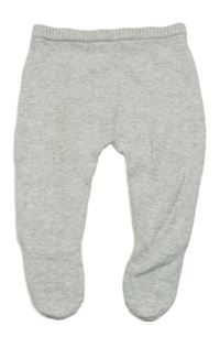 Šedé melírované pletené polodupky Mothercare