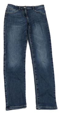 Modré slím teplákové rifle Benetton