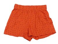 Červené vzorované kraťasy St. Bernard