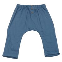 Modré turecké tepláky s knoflíky Next