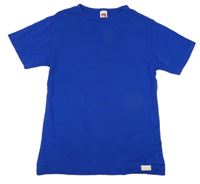 Zafírové tričko s nášivkou C&A