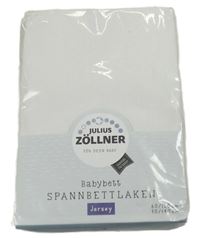 Nové - Bílé napínací prostěradlo