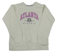 Smetanová mikina s nápisem Primark