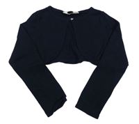 Tmavomodré svetrové bolerko H&M