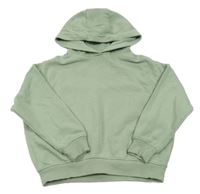 Zelená oversize mikina s kapucí F&F