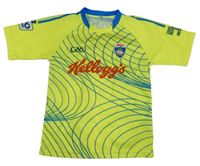 Neonově žluté vzorované sportovní tričko O'Neills