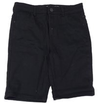 Čierne rifľové skinny kraťasy Denim Co.