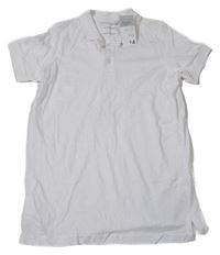 Nové - Bílé polo tričko Primark